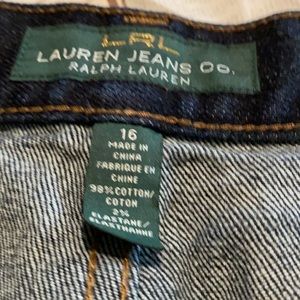 Lauren Ralph Lauren denim skirt size 16W